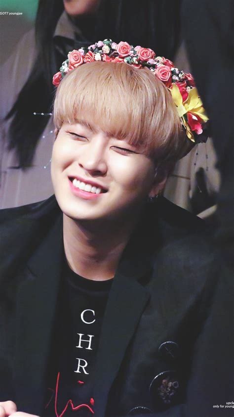 Mark opened up his own youtube channel and he's heading home today, january 31st, with. his smile is so cute | cyj | Youngjae, Got7 youngjae, Got7