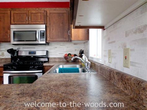 Faux finish painting is a technique that creates texture and nuance by replicating the look or feel of other surfaces, such as striped wallpaper, suede or marble. Faux Tile Back Splash With Paint | Diy kitchen, Painting kitchen cabinets, Backsplash