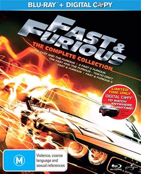 Buy Fast And Furious The Complete Collection Boxset Blu Ray Online