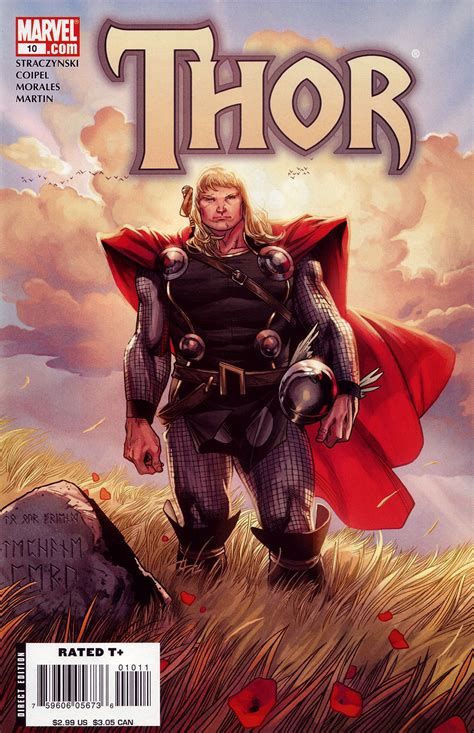Thor 10 Marvel 2008 Cover Art By Olivier Coipel Marvel Comic