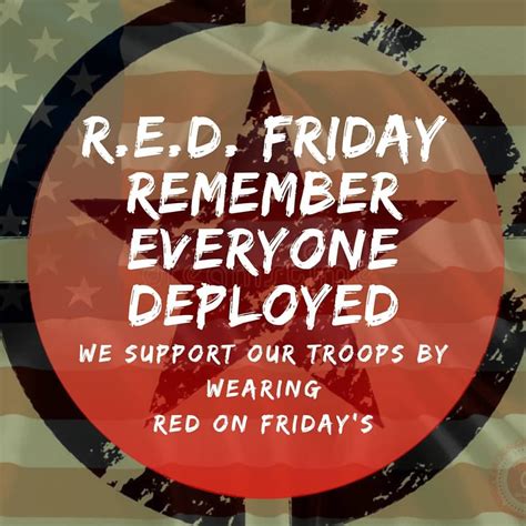 Digby Media 🇺🇸 — Red Friday 🔴 Remember Everyone Deployed 🇺🇸