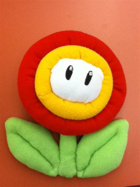 Mario Fire Flower Plush By Beenerdish On Etsy 2000