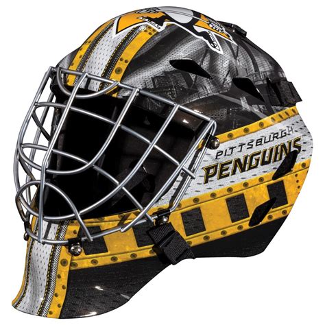 Pittsburgh Penguins Unsigned Franklin Sports Replica Full Size Goalie Mask