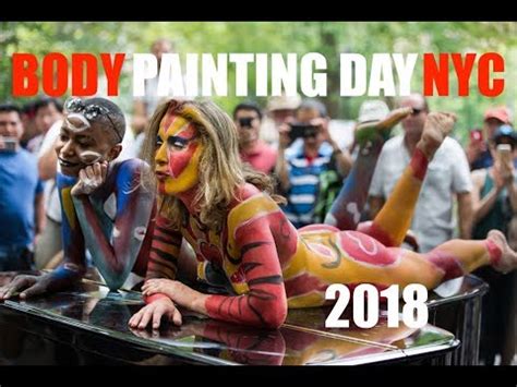 Bodypainting Day Nyc Uncensored New York City Art Youtube
