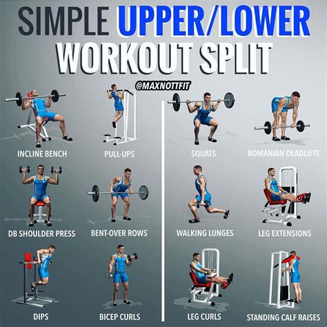 Best Body Part Workout Combinations Workoutwalls