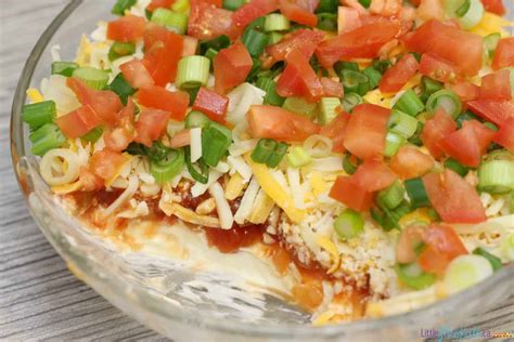 Easy Layered Nacho Dip Recipe Super Bowl Food Ideas The Exploring