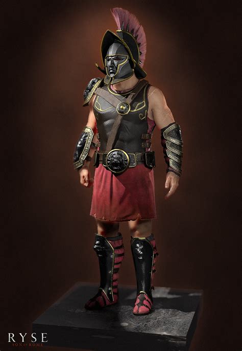 Gladiator From Ryse Son Of Rome Gladiator Armor Ryse Son Of Rome