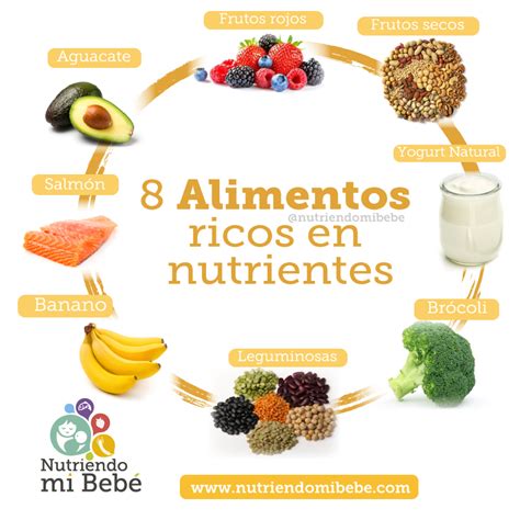 Nutriendo Mi Bebé 8 Alimentos Ricos En Nutrientes