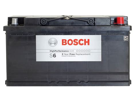 Bosch S6 Agm S6588b Battery