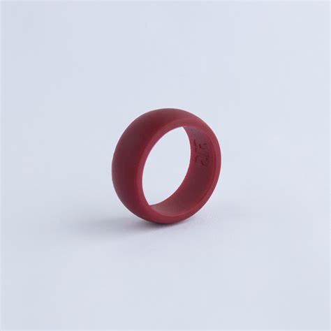 Mens Red Silicone Ring Recon Rings