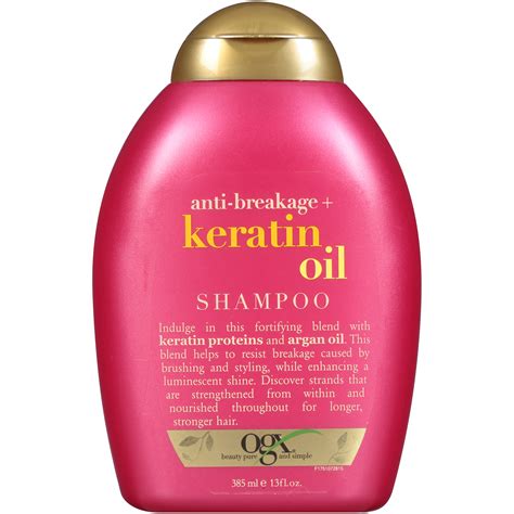 Ogx Shampoo Anti Breakage Keratin Oil 13 Oz 385 Ml