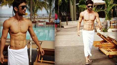 In Pictures Times Sushant Singh Rajput Ditched His Shirt And Left