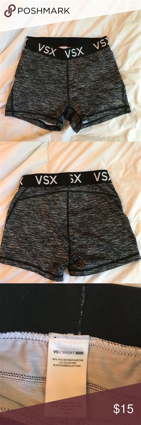 victoria s secret spandex shorts worn once victoria s secret shorts spandex shorts victoria