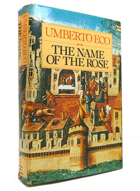 The Name Of The Rose Umberto Eco Book Club Edition