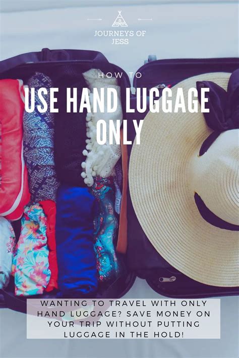 Travelling With Hand Luggage Only How To In 2020 Hand Luggage