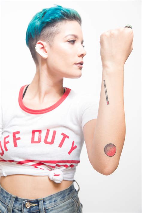 A compilation of halsey's known tattoos.this video took some time to make. Literally All Of Halsey's Tattoos And Their Meanings - PopBuzz