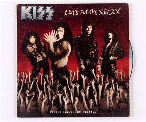 kiss audio cd let s put the x in sex cd single kiss museum