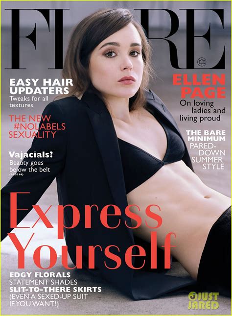 Ellen Page S Amazing Six Pack Abs Are On Display For Flare June Photo Ellen