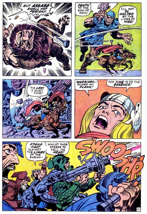 Jamie On The Wing The Mighty Thor 175 The Fall Of Asgard April 1970