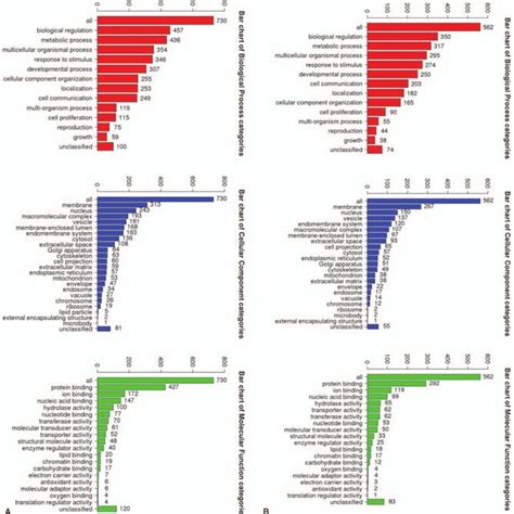 The Bp Cc Mf Of Degs Ii Iii A And Degs Iii Iv B Bp Biological Download Scientific