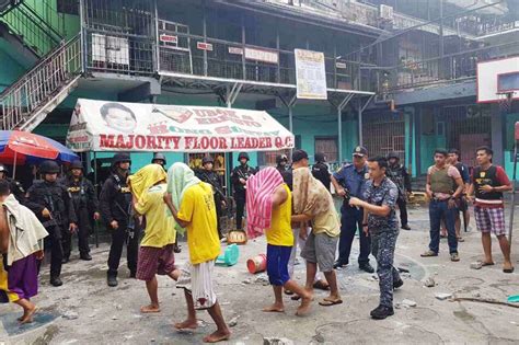 9 Preso 1 Pulis Sugatan Sa Riot Sa Quezon City Jail Abs Cbn News