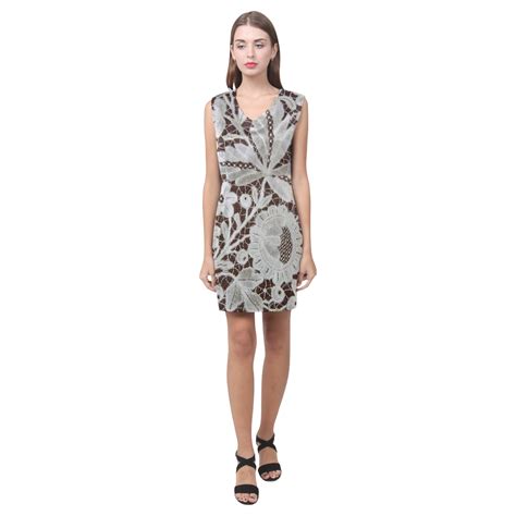 Check spelling or type a new query. Beautiful European Floral Lace Pattern Phoebe Sleeveless V ...