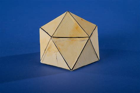 Polyhedron Model By Martin Berman Gyroelongated Pentagonal Pyramid