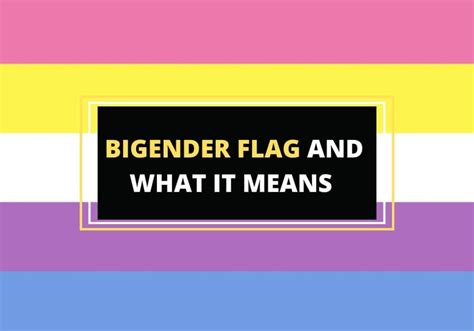 The Bigender Flag Exploring Its History And Representation Symbol Sage