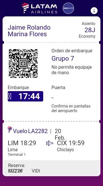 Pin De Rolando En Pasaje Latam Airlines Chiclayo Equipaje De Mano