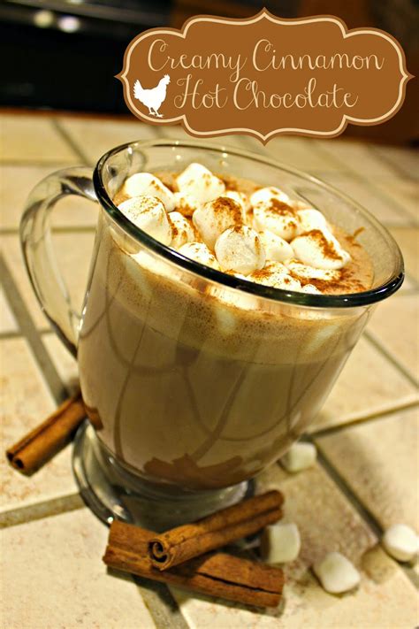 Cluck Wild Homestead: Creamy Cinnamon Hot Chocolate
