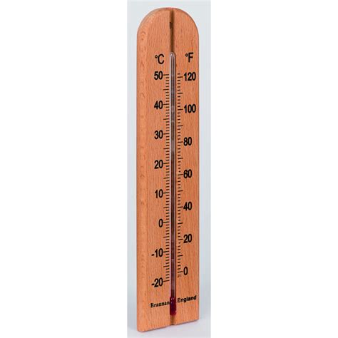 Wooden Thermometer - Thirsk Garden Centre