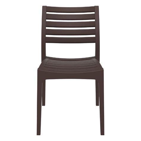 Restaurant resin cafe chair at alibaba.com maintain captivating appeals of any restaurant. Compamia : Ares Resin Outdoor Dining Chair Brown ISP009-BRW