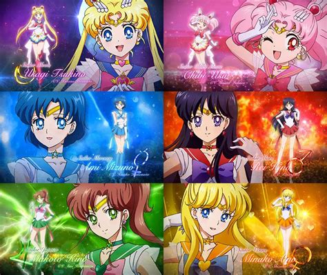 Sailor Moon Eternal Movie Character Designs Sailor Moon Crystal