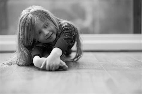 Little Girl Bending Over · Free Stock Photo