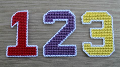 Plastic Canvas Alphabet Pattern And Numbers Bundle 26 Etsy