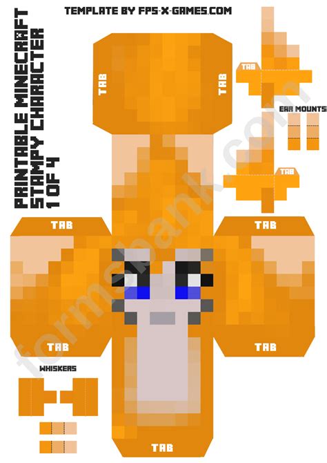 We did not find results for: Minecraft Stampy Papercraft Template printable pdf download