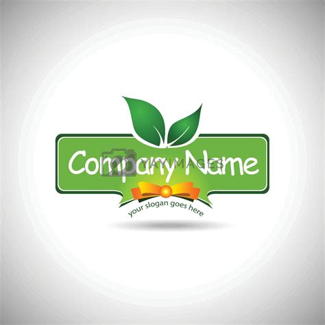 Food Label Logo Design By Twindesigner Vectors And Illustrations Free