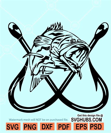 Bass Fishing Svg Fishing Dad Svg Fishing Svg Files For Cricut