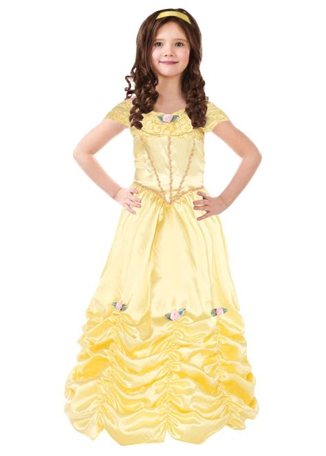 Princess Belle Girls Costume Princess Costumes