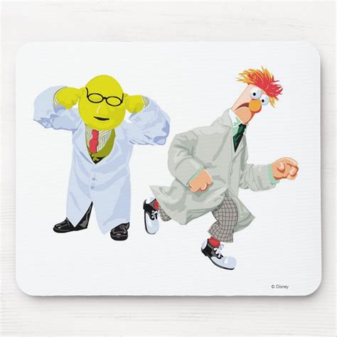 Muppets Beaker And Bunson Disney Mouse Pad Zazzle