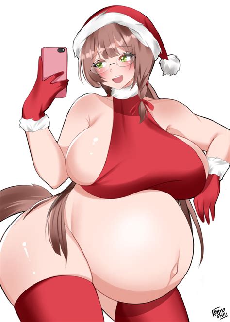 Rule 34 1girls Bayoshii Big Breasts Breasts Christmas Female Female