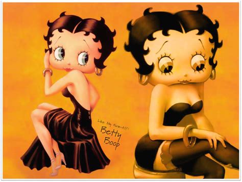 Desenho Betty Boop Rainha Dos Desenhos 30s Mente Flutuante Retrô