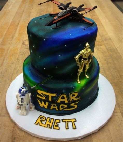 Star Wars Themed Party Cake — Trefzgers Bakery