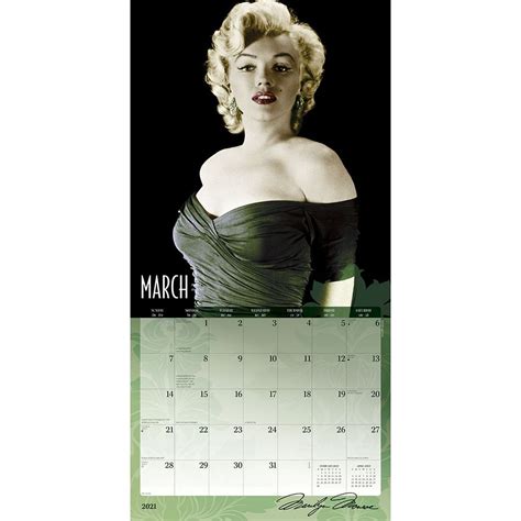 Marilyn Monroe Wall Calendar