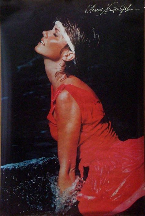 Olivia Newton John X Physical Poster Etsy