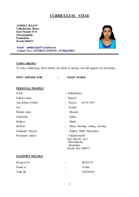 How to write a resume learn how to write a resume that lands you jobs. Resume Format Kerala | Resume format, Registered nurse ...