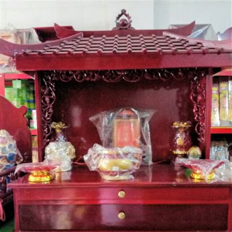 Altar Meja Sembahyang Kayu Jati dan Gapura | Shopee Indonesia