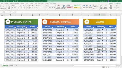 Plantilla Contabilidad Basica Excel Minamlismapa