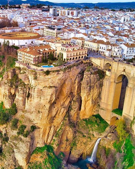 Nature On Instagram A Village In The Rocks 😍 Ronda Andalucía Spain