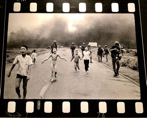 The Photo Of Napalm Girl Taken By A Reporter In 1972 Where A Bomb Was